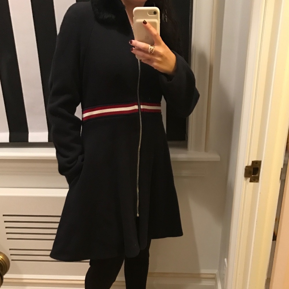 MAJE navy wool jacket. Barely worn. Like new - Picture 6 of 6